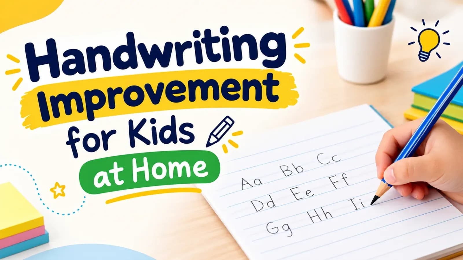 Handwriting Improvement for Kids at Home